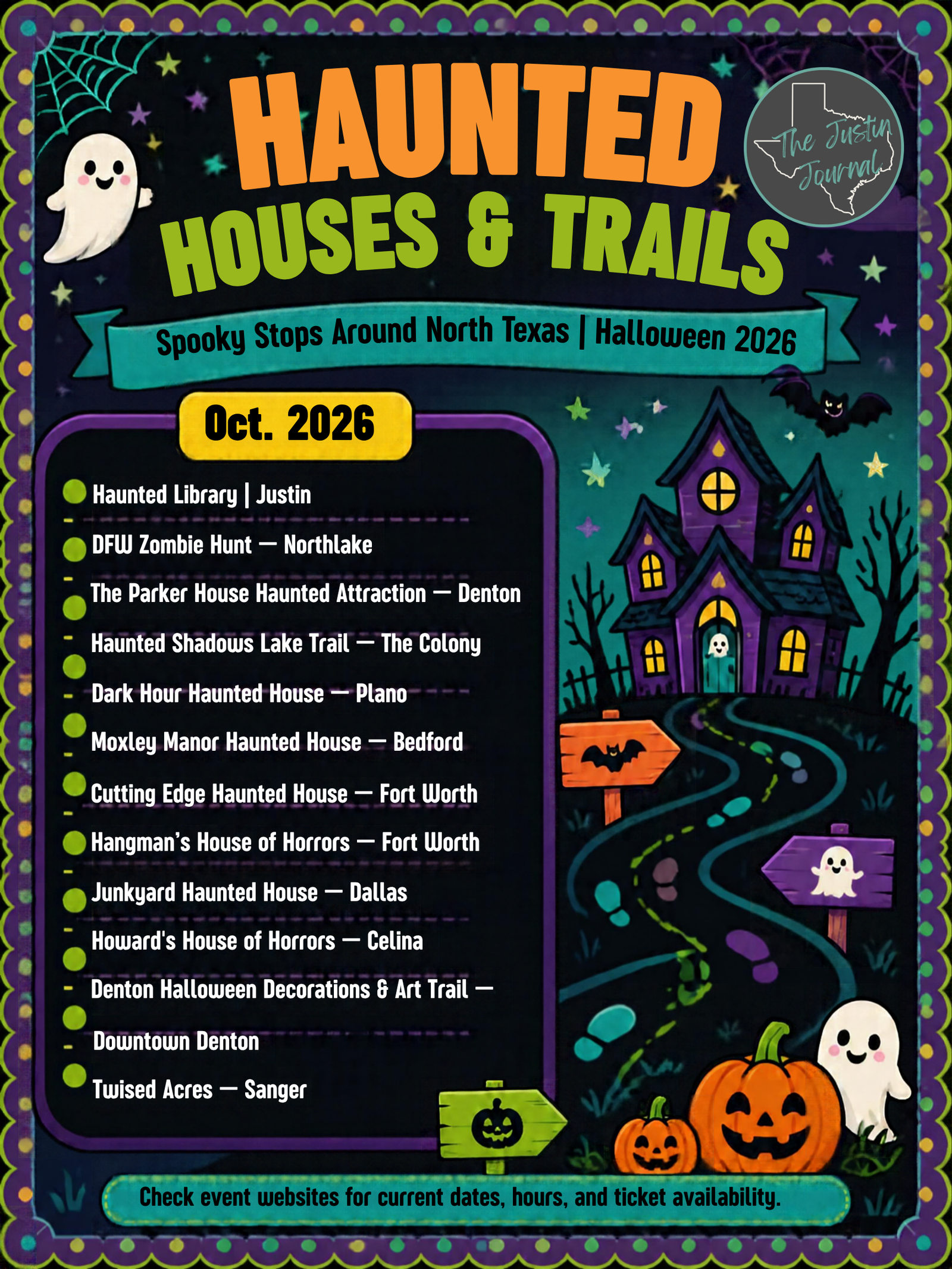 Haunted Houses and Trails